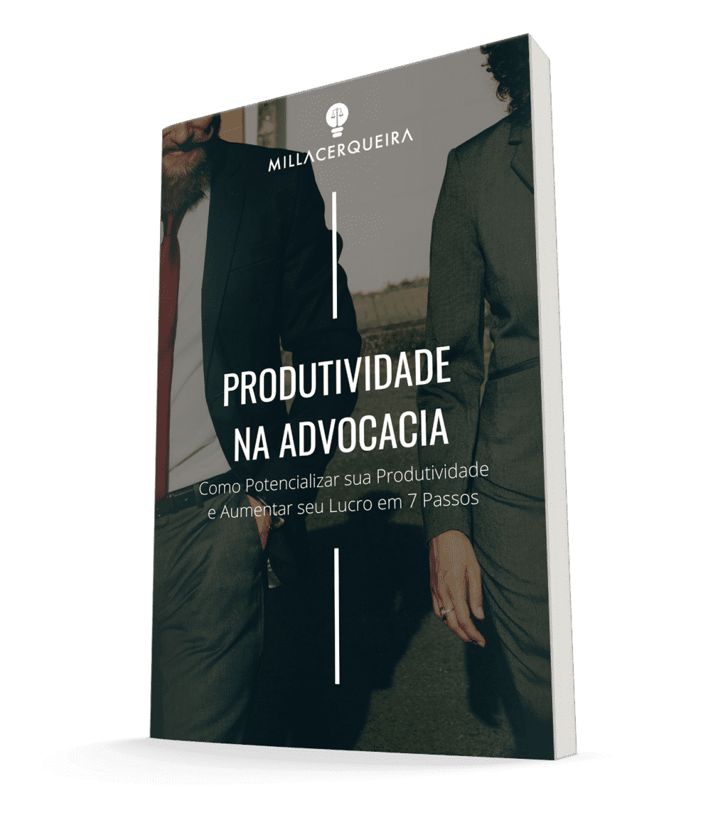 Ebook de Milla Cerqueira sobre Produtividade na Advocacia