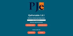 Nova versão do PJE Portable 1.8.1