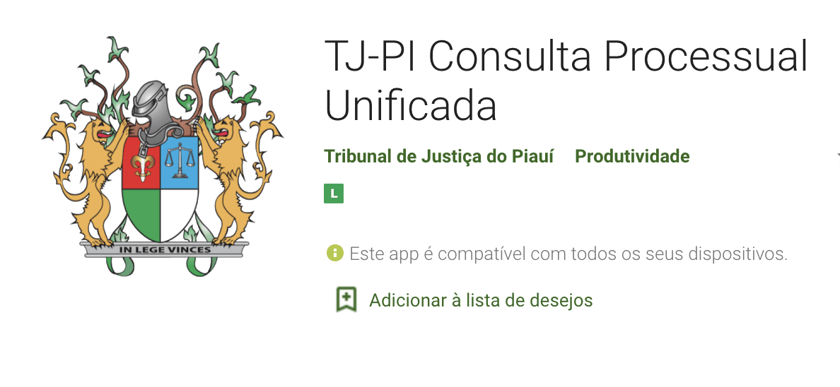 TJPI - Consulta Processual Unificada