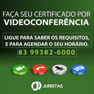 Videoconferência - Certificado Digital