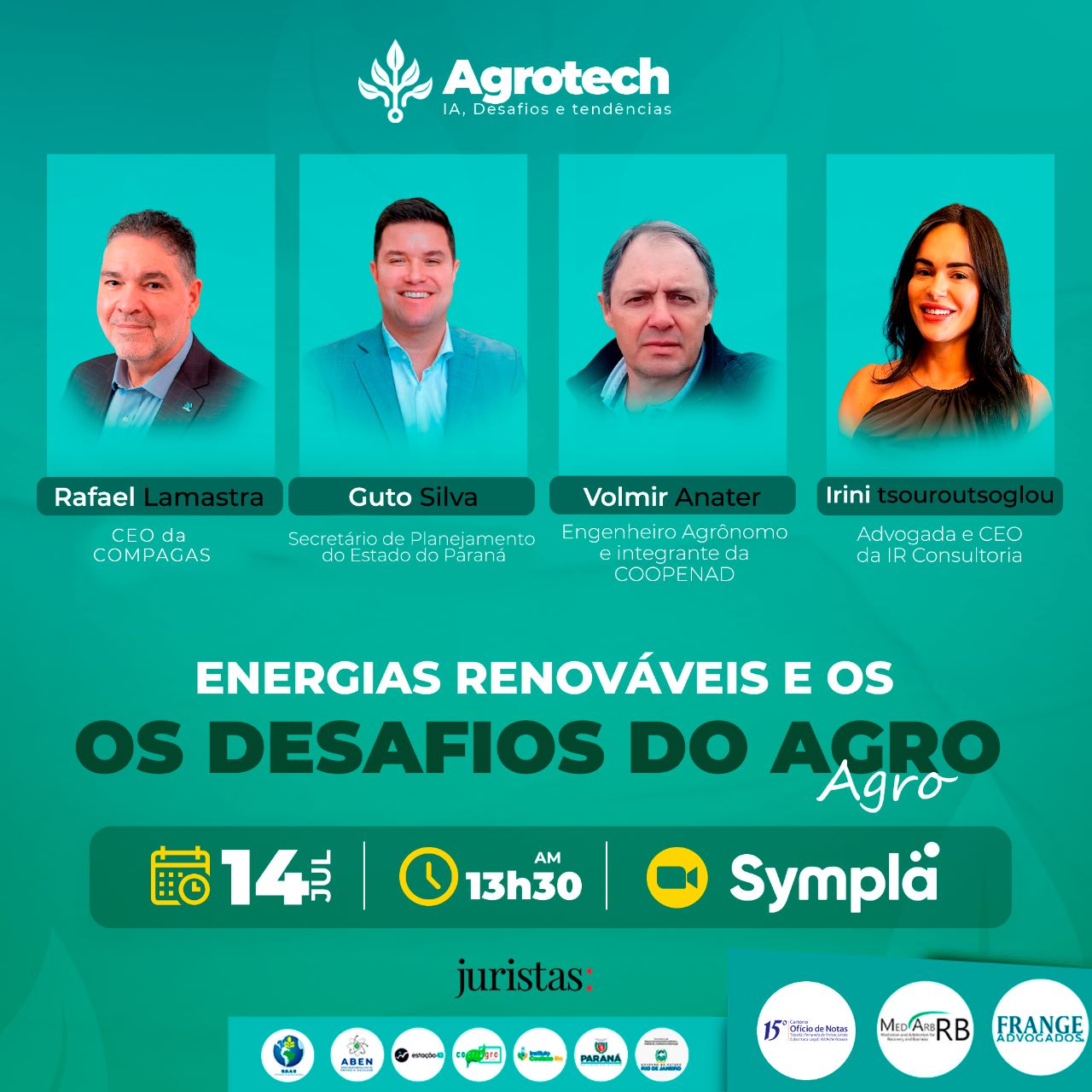 Agrotech by Juristas Academy tem início nesta sexta-feira (14) | Juristas