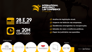 Juristas Academy promove o 4º Congresso Virtual "International Insolvency Law Conference" (programação do 1º dia) | Juristas