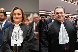 Marluce Caldas e Carlos Pires Brandão tomam posse como ministros do STJ 1 | Juristas Marluce Caldas e Carlos Pires Brandão tomam posse como ministros do STJ | Juristas
