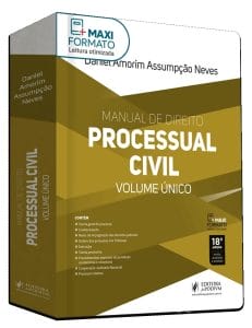 Livro de autoria de Daniel Amorim Assumpção Neves sobre Direito Processual Civil