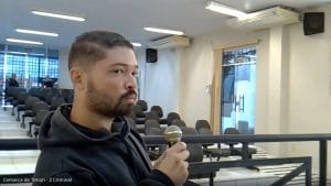 Print do Vídeo do Tribunal do Júri ocorrido em Timon - Maranhão