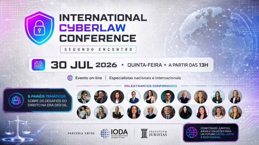 II International Cyberlaw Conference reúne especialistas para debater os desafios jurídicos da transformação digital 1 | Juristas II International Cyberlaw Conference reúne especialistas para debater os desafios jurídicos da transformação digital | Juristas