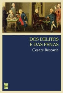 Livro jurídico de autoria de Cesare Beccaria