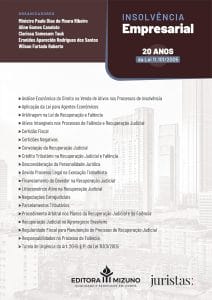 Livro sobre Insolvência Empresarial - Selo Juristas - Editora Mizuno