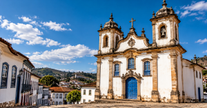 Igreja histórica em Diamantina e restauração de igrejas históricas