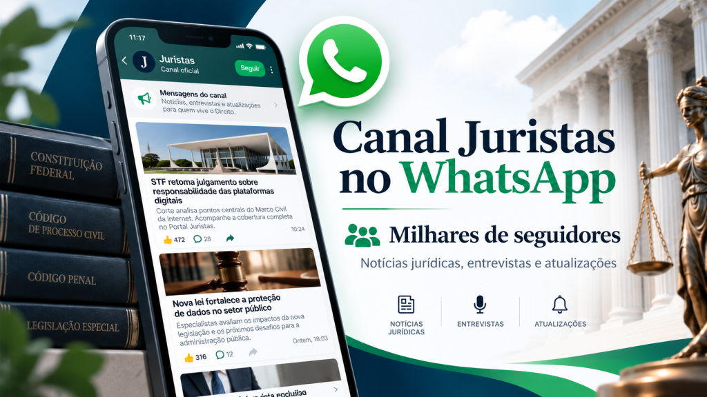 Canal Juristas no WhatsApp