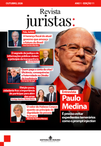 Revista Juristas chega à 11ª edição com entrevista de Paulo Medina e debates sobre inteligência artificial, Justiça, economia e direitos fundamentais | Juristas